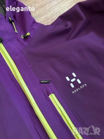 Висок клас мъжко Haglofs Couloir II Goretex Technical Softshell Ski Snow Jacket , M размер, снимка 6 - Якета - 54619129