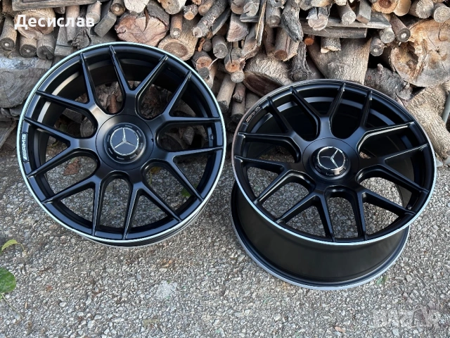 AMG Джанти за Мерцедес Mercedes 18 “ цола 5х112 чисто нови 4x8.5j 4 matic E ML GLK, снимка 3 - Гуми и джанти - 54866233