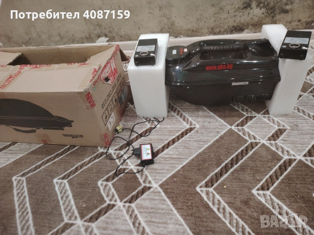  2 бр батерияи оригинални лотката ботман 2021 модел като нов, снимка 2 - Стръв и захранки - 55220545