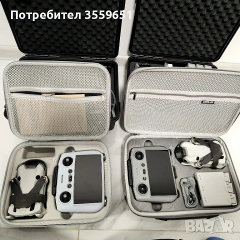 Dji mini 4 pro 520eвро с една батерия  за целия комплект 650евро имам и допълнителни аксесоари !, снимка 4 - Дронове и аксесоари - 53725671