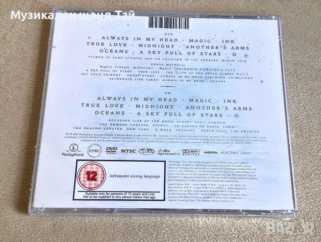 Компакт Дискове - Поп Рок: Coldplay - Ghost Stories - Live 2014 - DVD + CD, снимка 2 - CD дискове - 55404294