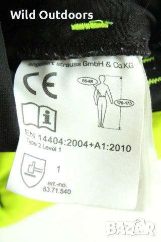 ENGELBERT STRAUSS Motion 2020 - мъжки панталон, размер 48 Short, снимка 6 - Спортни дрехи, екипи - 54137729