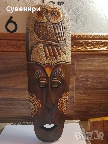 маска за стена-дърворезба-50см.