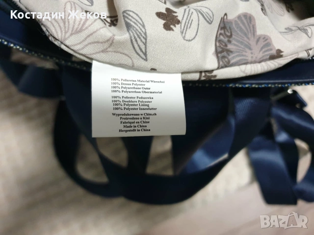 Нова. Дамска оригинална раница. Rieker. , снимка 14 - Чанти - 54963108