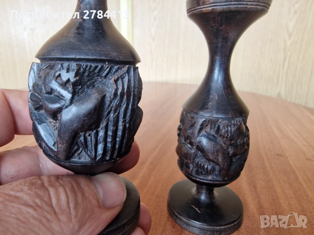 Лот Абанасови свещници 13 см., снимка 2 - Декорация за дома - 54640409