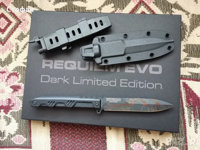 ХИТ ЦЕНА Нож Extrema Ratio Requiem EVO Dark, снимка 3 - Ножове - 55421131