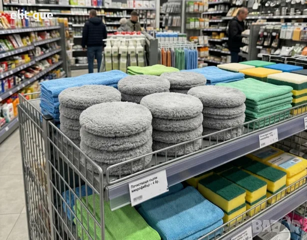 Резервна кръгла микрофибърна кърпа за робот за почистване на прозорци W15S