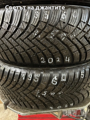 Гуми 195/60/15 Hankook зимни 4 броя , снимка 3 - Гуми и джанти - 55098507