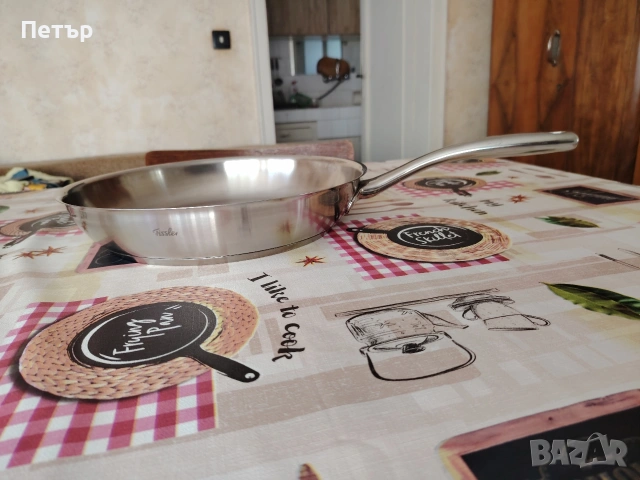 Професионален немски тиган Fissler 28см, снимка 6 - Съдове за готвене - 55077506