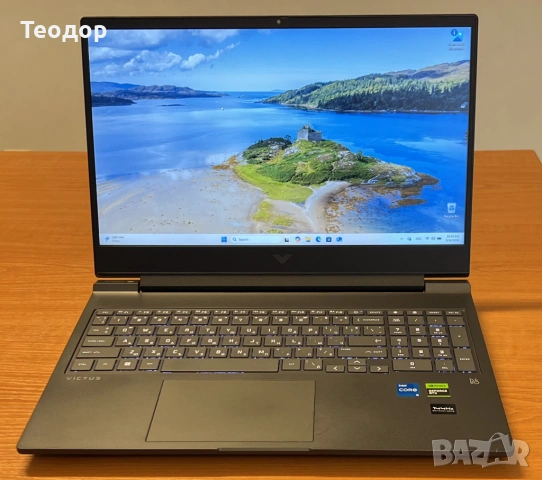 Геймърски Лаптоп HP Victus 16 i5-13500H, RTX 4060 8GB, 16GB RAM, 512 GB SSD, WIN 11 Home
