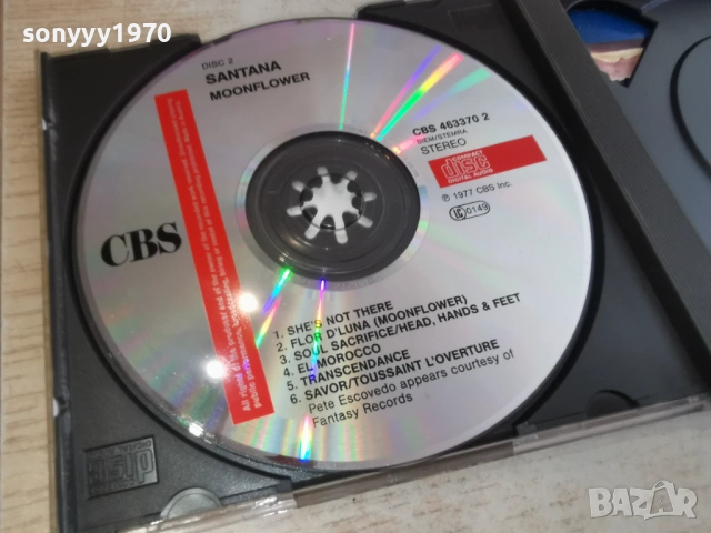 SANTANA CD-ВНОС GERMANY 2805261854H2E6R, снимка 12 - CD дискове - 54702932