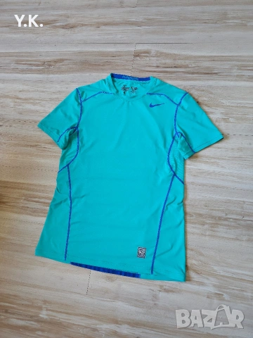 Оригинална мъжка тениска Nike Pro Combat Dri-Fit Hypercool, снимка 2 - Тениски - 54615036