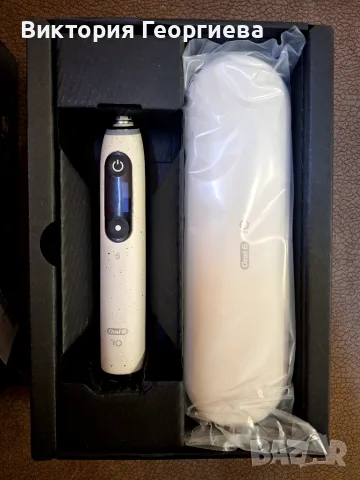 Oral-B iO Series 10 Stardust White – Пълен комплект, снимка 5 - Други - 55456924