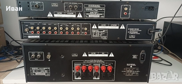 Аудио система Kenwood , снимка 7 - Ресийвъри, усилватели, смесителни пултове - 55265560