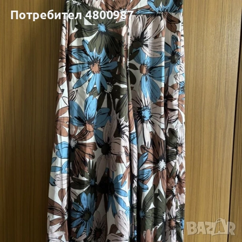 Пола-панталон на цветя S/M – Отлично състояние, снимка 2 - Панталони - 55269304
