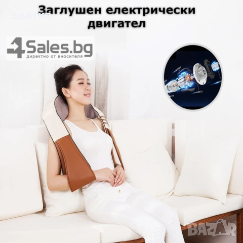 Шиацу масажор за врат и гръб, снимка 11 - Масажори - 54687939