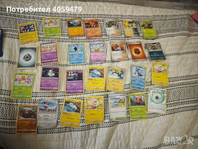 pokemon карти, снимка 3 - Колекции - 54703809