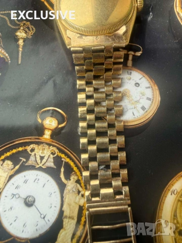 18к златен часовник Rolex Oyster Perpetual , снимка 6 - Мъжки - 54411871