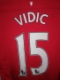 Manchester United Vidic Nike оригинална тениска фланелка екип Манчестър Юнайтед Видич , снимка 4