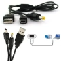 USB Кабел Зарядно & 2 в 1 за ПСП PSP Игрова Конзола, снимка 1
