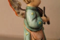 Немска порцеланова фигурка ''Goebel Hummel Figurine, Celestial Musician Violin Angel''188, снимка 7