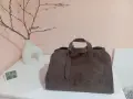 кафява чанта велур, снимка 1