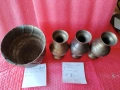 Бронзови вази и кашпа, снимка 2