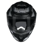Мото каска SMK Typhoon Sparko 2026 вградени очила black/gray/white 149.90 лв. / 76.64 €, снимка 3
