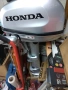 колесар за лодка knauf заедно с лодка и двигател хонда honda, снимка 2