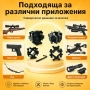 Универсална стойка за монтаж на аксесоари върху ловна въздушна пушка еърсофт оптика фенер лазер, снимка 7