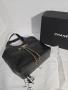 Chanel Basket Bag Дамска Черна Чанта От Телешка Кожа Код Brand Luxury Fashion38, снимка 6