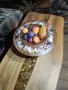 Уникална дървена купа с морски акцент - единична бройка, снимка 2