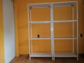 До 16ти май продавам запазен метален стелаж - 8 броя, снимка 2
