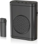 Преносим гласов усилвател с безжичен микрофон (щипка) – Bluetooth колонка 10W, 2600mAh батерия, снимка 1