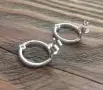 Сребърни обеци., снимка 6