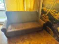 Мека мебел диван 3ка с механизъм с 2 фотьойла и 3+3 табуретки, снимка 2
