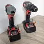 НОВ комплект Milwaukee M18 ударен гайковерт и винтоверт с 2 батерии 4Ah, зарядно и куфар, снимка 6
