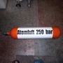 Продавам 1 брой метална бутилка - 7L - 250 BAR - АТМОСФЕРИ работно налягане - САТУРН , снимка 2