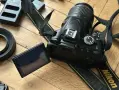 Nikon D5100 + светкавица, 2 обектива, 2 батерии, аксесоари и раница Lowepro, снимка 14