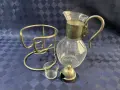 Кана с метална стойка и подгрев закафе,чай,вино, снимка 4