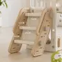 Детски приключенски център за игра 11 в 1 с пързалка, катерушка, люлка и баскет кош , снимка 3