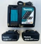 Makita DHR280 - Мощен безчетков перфоратор 2x18V 5.0Ah, снимка 6