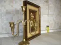 Картина Свещник-Дърво Месинг, снимка 12