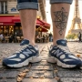 👟Маратонки NewBalance 9060 – Тъмносиньо и Кремаво, снимка 3