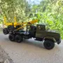 КРАЗ 6446 лесовоз в мащаб 1:43, снимка 2