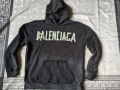 Оригинално худи Balenciaga Tape Type Ripped Pocket Hoodie (Размер XL), снимка 16