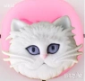 3 Малки глави глава коте котка котки котета силиконов молд форма за фондан шоколад декор, снимка 4