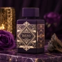 Lattafa Bade'e Al Oud Amethyst EDP 100ml – Луксозен ориенталски аромат на амбра и мадагаскарска вани, снимка 2