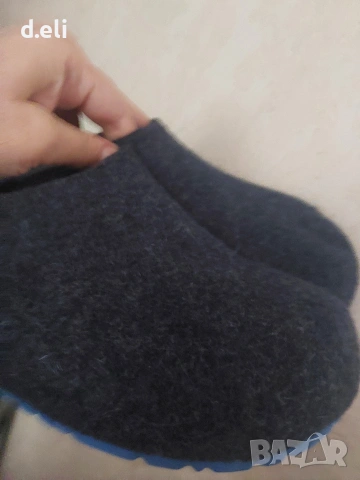 Мъжки чехли 🇩🇪 Size 44-45 100% Вълна, снимка 3 - Мъжки чехли - 54870268
