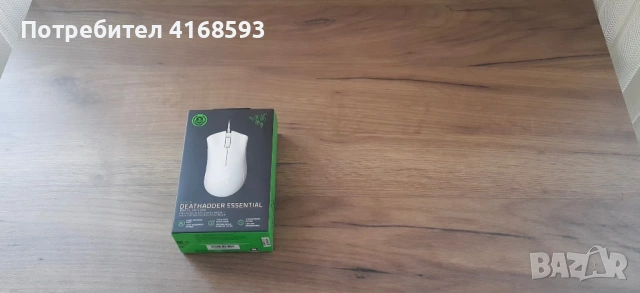 Razer deathadder essential гейминг мишка, снимка 2 - Клавиатури и мишки - 54894311